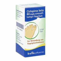 Ciclopirox Beta wirkstoffhaltiger Nagellack bei Nagelpilz 80 mg/