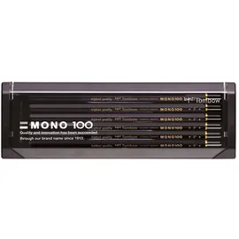 Tombow Bleistift Mono 100 Härtegrad F VE=12 Stück