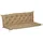 Outsunny Bankauflage 150 x 98 x 8 cm khaki 1 St.
