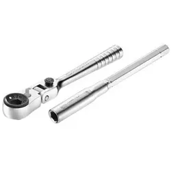 Umschaltknarre 1/4" kompakt, 180°-Kopf R.180PB