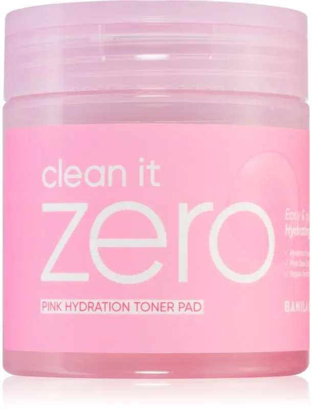 Banila Co. clean it zero Pink Hydration Toner Pad tonisierende Pads mit feuchtigkeitsspendender Wirkung 70 St.