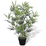 vidaXL Künstlicher Bambusbaum mit Topf 80 cm