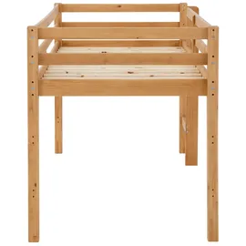 OTTO home Hochbett Alpi 103 x 200 cm Kiefer massiv beige