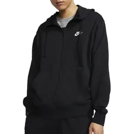 Nike Sportswear Club Herren-Kapuzenjacke Black/Black/White L