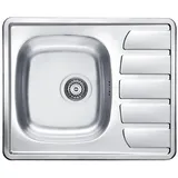 ALVEUS ZOOM 10 Spülbecken Edelstahl 1098940