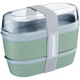 Westmark Lunchbox Maxi mintgrün, B:21cm H:15,5cm L:10cm, Kunststoff, Polyprophylen (PP), Lebensmittelaufbewahrungsbehälter, Lunchbox, Made in Germany, 5 Jahre Garantie