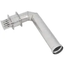 OEM Edelstahl Abgasrohr/schornsteinrohr Satz (wanddurchführung),110 Mm Anschluss Passend Auf Der Ttulpe Indoor B10 Und B-11 Theflu002