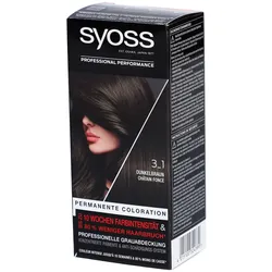 Syoss® Haarfarbe 3-1 Dunkelbraun – Intensive Farbe mit SALONPLEX-Technologie