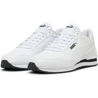 Puma ST Runner v4 L Sneaker, White Black White, 40