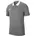 Poloshirt Herren grau/weiß-L
