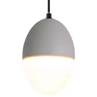 Paco Home Pendelleuchte GREGG, ohne Leuchtmittel, LED, E27, Lampe Für Wohnzimmer Esszimmer Küche, Höhenverstellbar grau