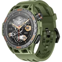 Damen mit Telefonfunktion, Fitnessuhr Armbanduhren Frauen mit Schlafmonitor, Nachrichtenerinnerung, wasserdichte Smart Watch - Grün