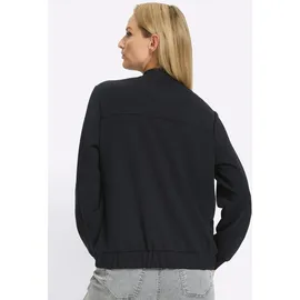 Heine Jersey-Jacke schwarz 46