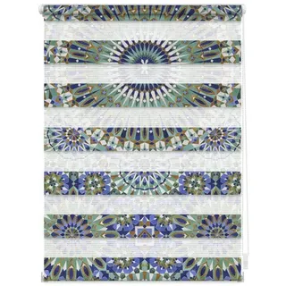 45 x 150 cm orientalisches muster/blau grün