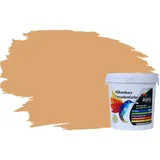 RyFo Colors Silikonharz Fassadenfarbe Lotuseffekt Trend Amaretto 1l - bunte Fassadenfarbe, weitere Braun Farbtöne und Größen erhältlich, Deckkraft Klasse 1