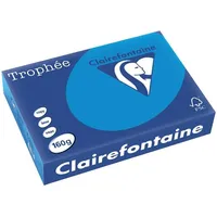 Clairefontaine Kopierpapier Trophée karibischblau DIN A4 160 g/qm 250