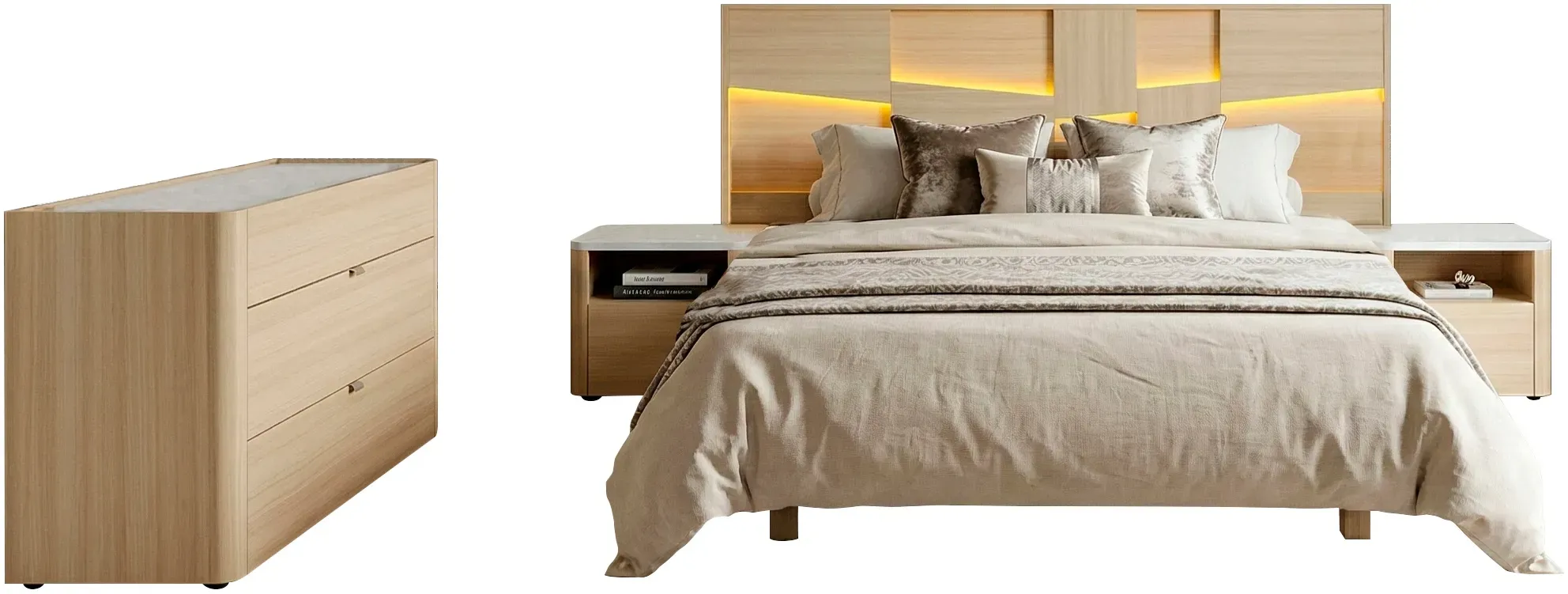 Schlafzimmer-Set GILBEY'S 