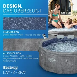 BESTWAY Carrara Ø 170 x 65 cm Grau