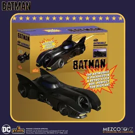 Mezco Toys Batman Batmobile Figur 9,5 cm