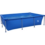 Avenli Pool 258 x 179 x 66 cm Frame Stahlrahmen Aufstellpool ohne Pumpe blau Framepool rechteckig Swimming Schwimmbecken Ersatzpool