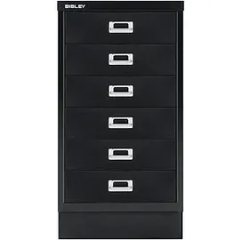 BISLEY MultiDrawer Schubladenschrank 34,9 x 43,2 x 67 schwarz