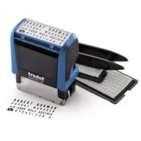 Trodat Textstempel, individualisierbar printy 4912 Typo selbstfärbend schwarz ohne