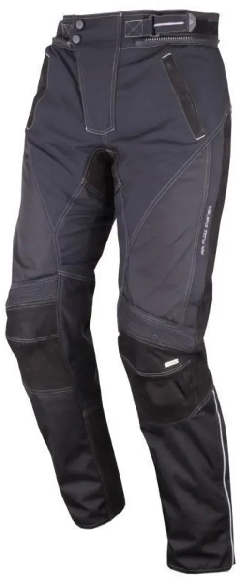 Modeka Quebec Pro Textilhose schwarz 2XL