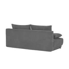 bobb Einzelsofa Isalie de Luxe ¦ grau ¦ Maße (cm): B: 206 H: 92 T: 105.0