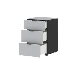 Sconto Nachtschrank Dreamer 45 x 43 x 65 cm Grau
