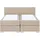 Beliani Boxspringbett Beige 160 x 200 cm Modern