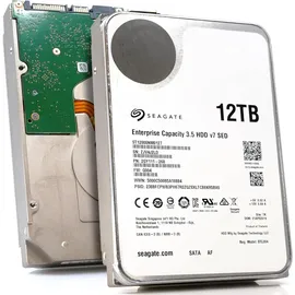 Seagate Enterprise Capacity v7 ST12000NM0127 - Festplatte - 12 TB - intern - 3.5 Zoll - SATA 6Gb/s - 7200 RPM - 256MB Cache