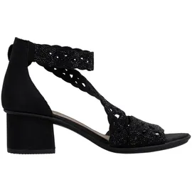 Rieker Sandalette Damen Schwarz 37