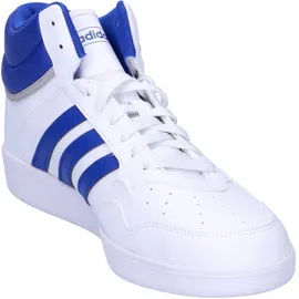 adidas Hoops 4.0 Mid Cloud White / Team Royal Blue / Grey Two 44