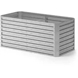 Vicco Komposter Silber, 180 x 90 cm, Gartenzubehör, Gartenpflege, Gartengeräte
