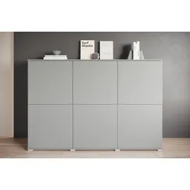 OTTO home Highboard 180 x 125 x 39,5 cm grau