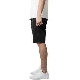 URBAN CLASSICS Stretch-Twill-Joggshorts schwarz XXL