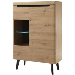 Vitrine Torge - Artisan Eiche