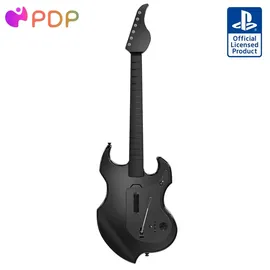 PDP LLC Drahtloser RIFFMASTER Gitarren-Controller, Zubehör für PS5, Schwarz