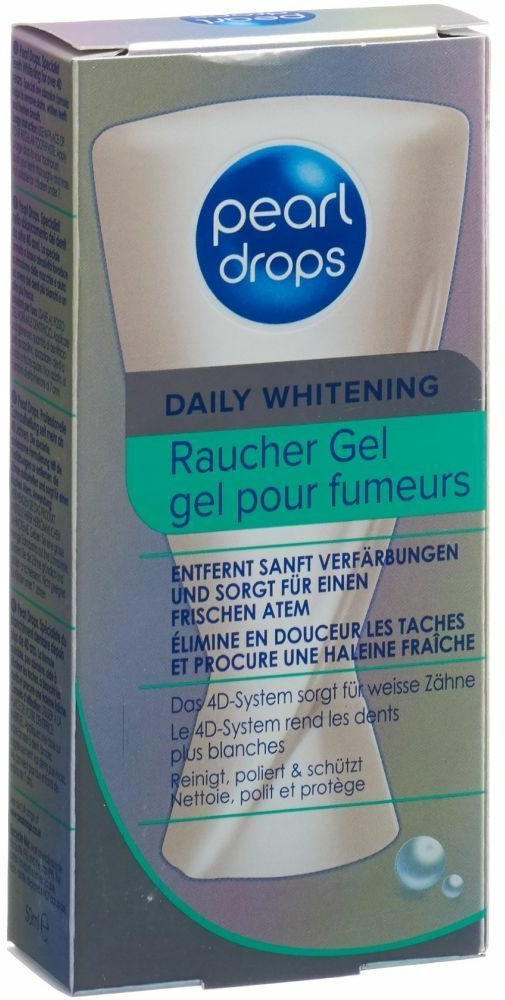 PEARL DROPS Gel pour fumeurs 50 ml dentifrice(s)