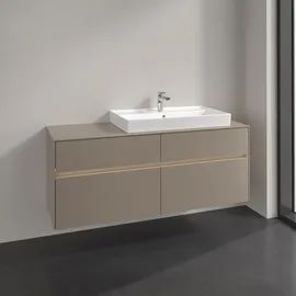 Villeroy & Boch Waschtischunterschrank 4 Auszüge 140 x 54,8 x 50 cm Taupe
