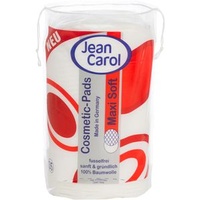 Jean-Carol Wattepads Maxi Soft, oval, aus Baumwolle, 35 Pads