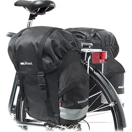 KLICKfix Hinterradtasche Classic Paar schwarz