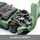 Mattel HMY97 - Aston Martin Vulcan Grün 1:18