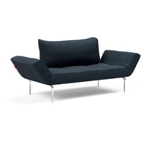 INNOVATION LIVING Schlafsofa Zeal Straw Stoff Blau Blue