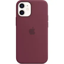 Apple iPhone 12 mini Silikon mit MagSafe pflaume