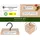 WONDERMAKE WONDERMAKE® Insektenhotel klein, Kubus aus Buche-Holz mit 3x 42 Nistplätzen, Bienenhotel hängend Nisthilfe für Wildbienen, braun schwarz