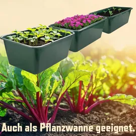 Petigi Allzweckkiste 2er Set 65 L/90 L Grün