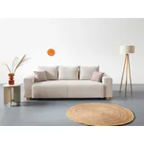 Collection AB Schlafsofa Yves, mit Bettkasten, Bettfunktion, und 2 Zierkissen, beige