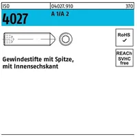 Industrial Quality Supplies ISO 4027 Gewindestifte mit Spitze &