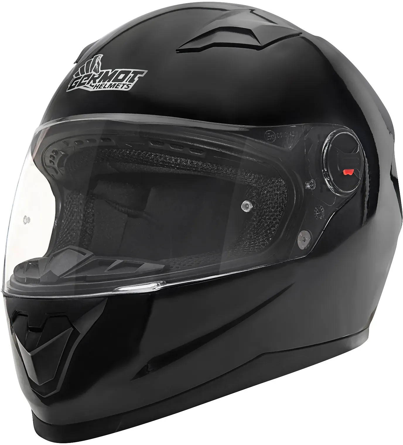 Germot GM 320 Helm, schwarz, Größe XS für Männer